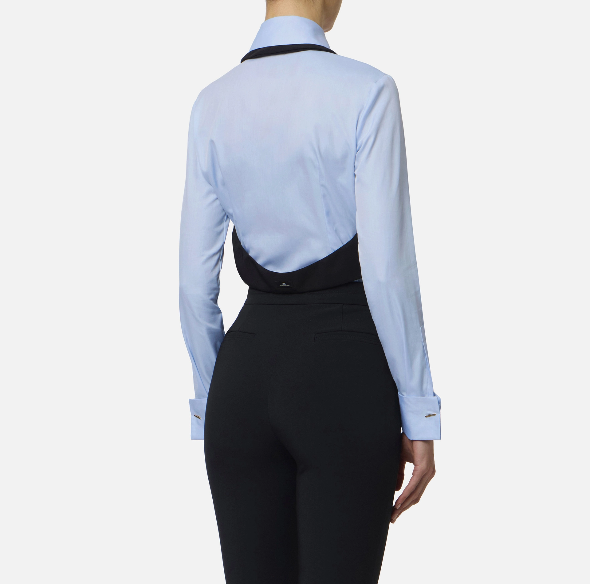 Блузка + жилет + галстук